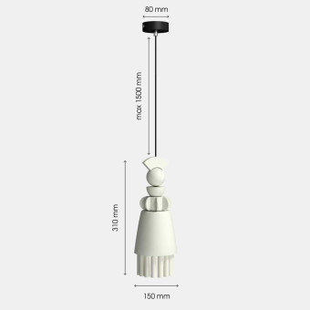Подвесной светильник Svoy Design Dama  (Бренд Svoy Design, серия Дама) арт. LFLDM-MN